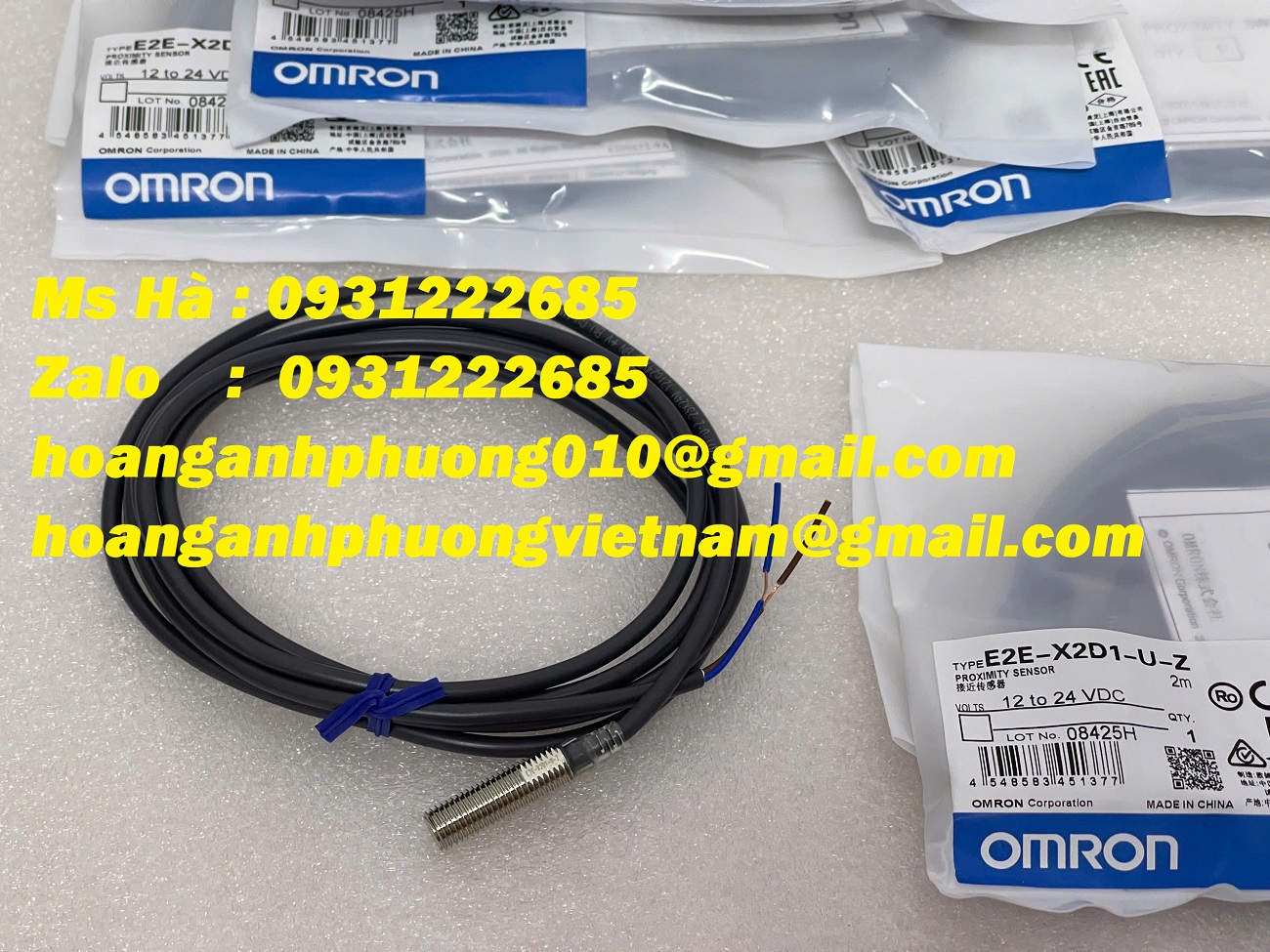 Hàng mới - Cung cấp cảm biến tiện cận Omron E2E-X2D1-U-Z
